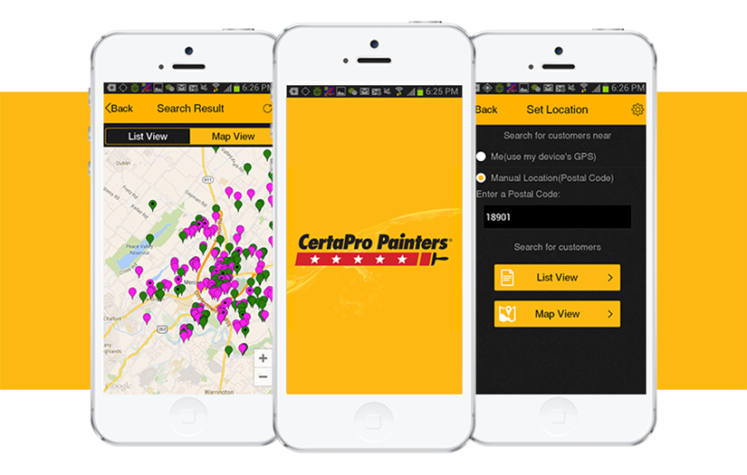 NearBy Customers - Geolocation App screenshot 1